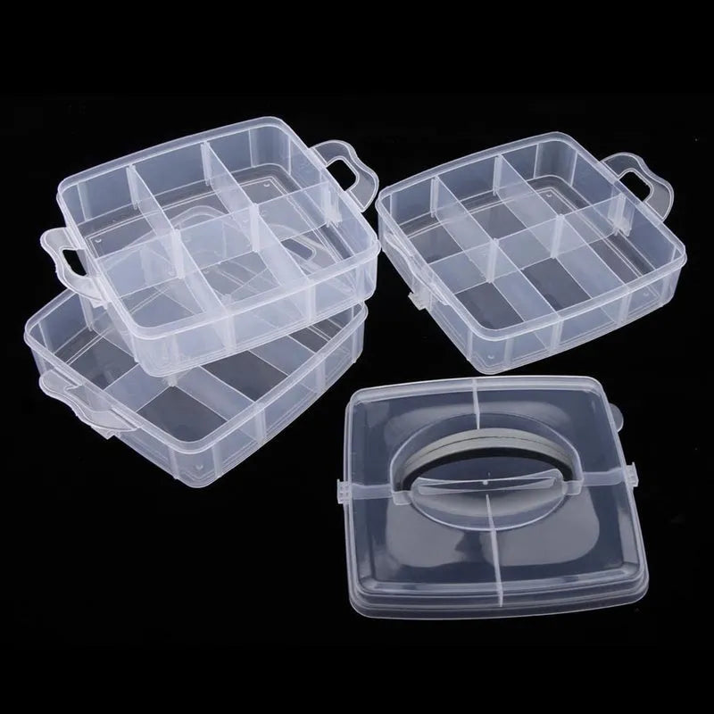 Stackable Plastic Craft Storage Box