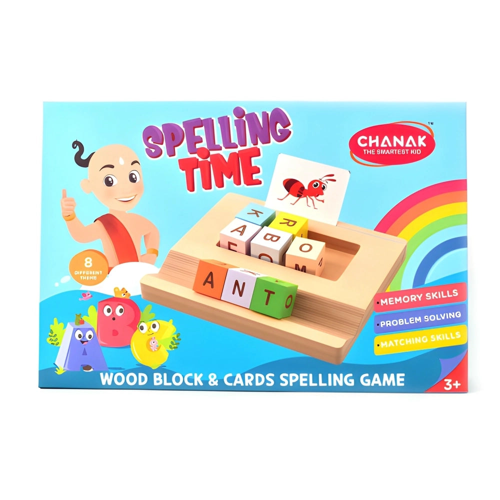 Wooden Alphabet Spelling Puzzle