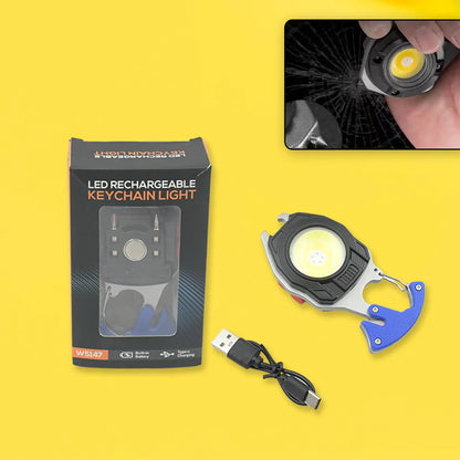 Rechargeable Keychain Flashlight