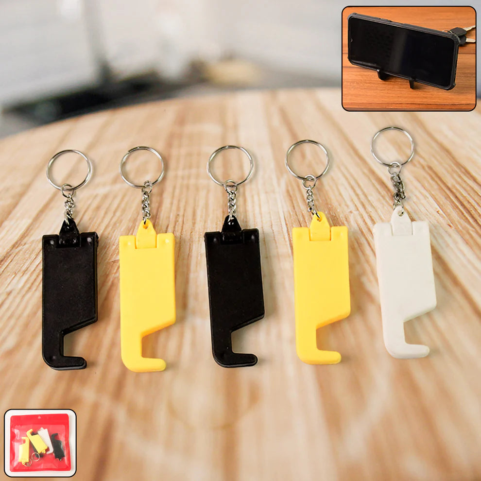 2-in-1 Keychain Phone Stand (5 Pc)