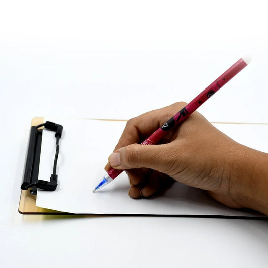 Transparent Plastic Clipboard Pad