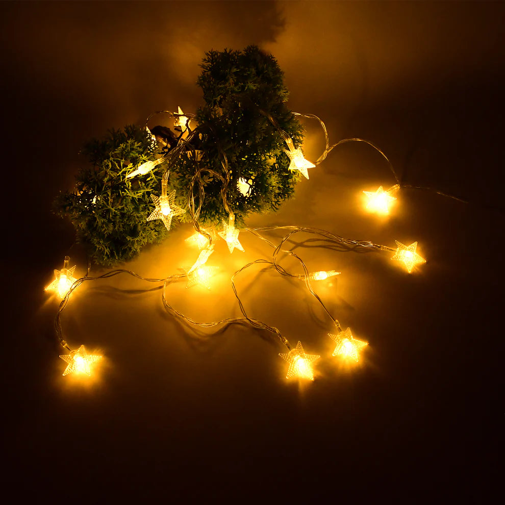 USB Star String Lights – 20 LEDs