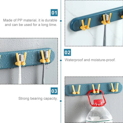 Wall-Mounted Toothbrush Holder