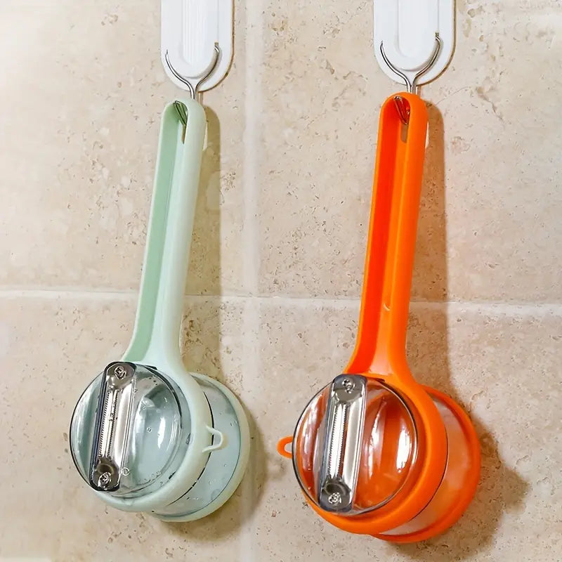 Stainless Steel Peeler With Container (1 Pc)