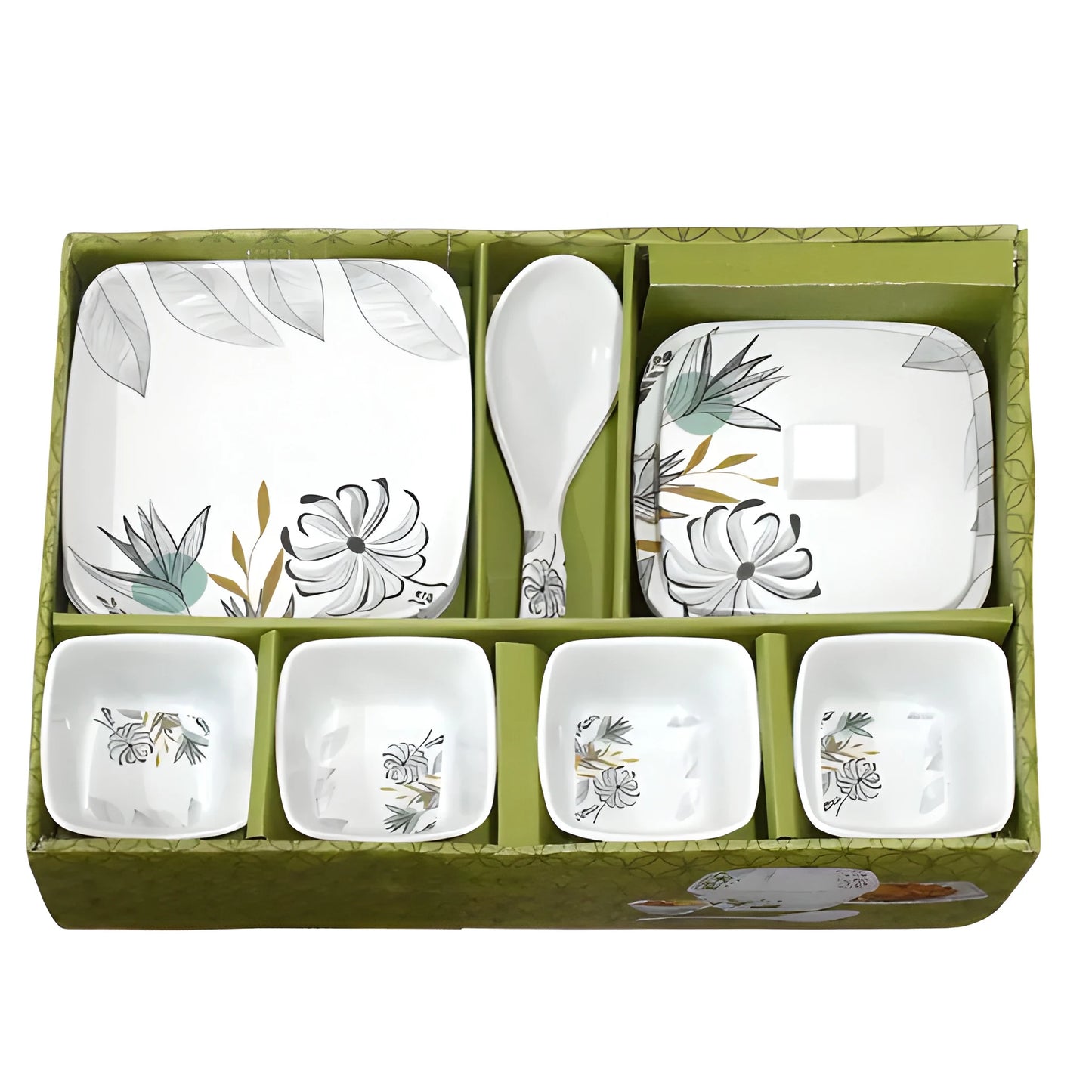 11-Piece Dinner Set with Donga