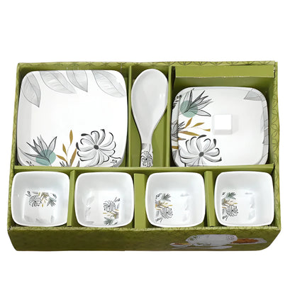 11-Piece Dinner Set with Donga