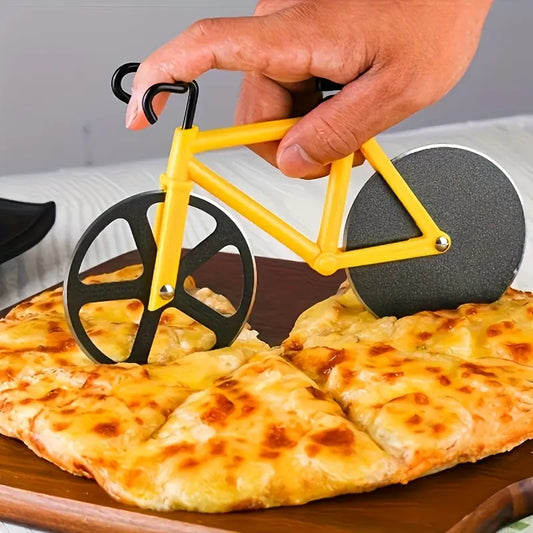 Stainless Steel Bicycle Shape Pizza Cutter