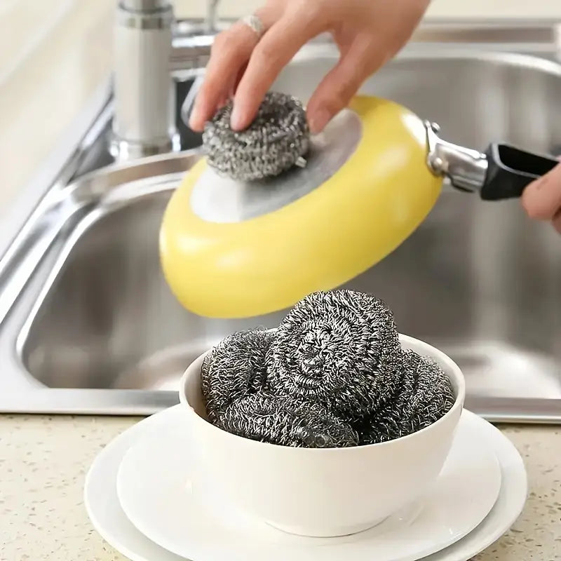 Stainless Steel Kitchen Scrubber (1 Pc)