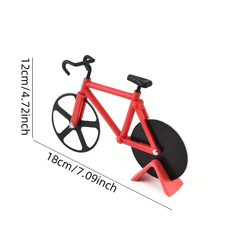Stainless Steel Bicycle Shape Pizza Cutter