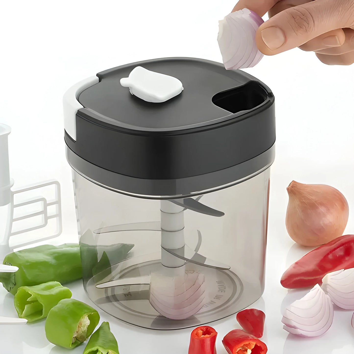 2-in-1 Manual Food Chopper