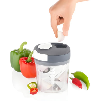 2-in-1 Manual Food Chopper