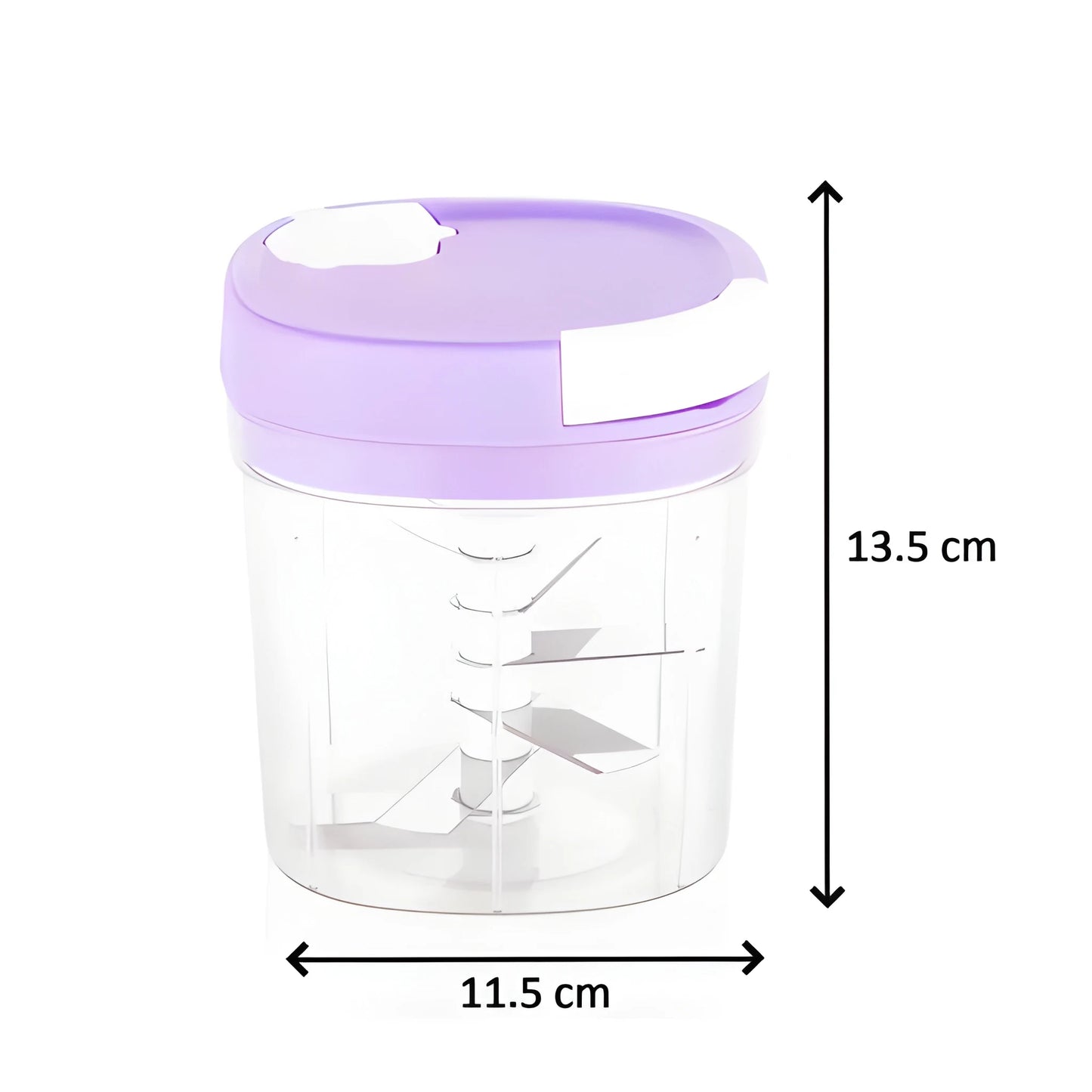 2-in-1 Manual Food Chopper