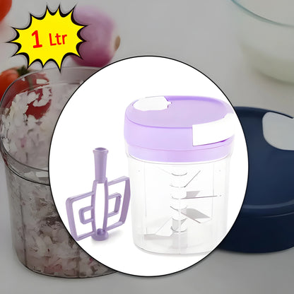 2-in-1 Manual Food Chopper