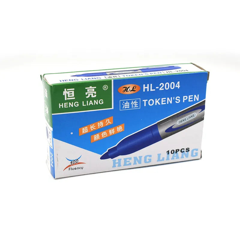 10pc Blue Marker Pen