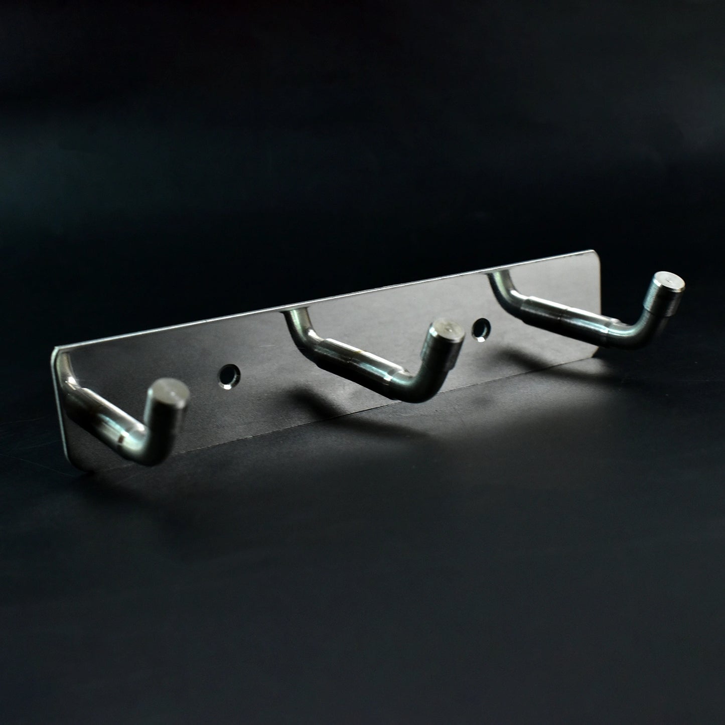 Stainless Steel 3-Hook Wall Rack