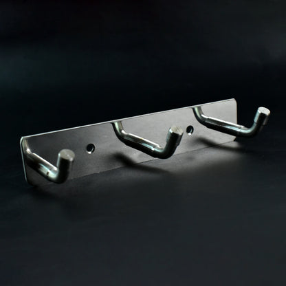 Stainless Steel 3-Hook Wall Rack
