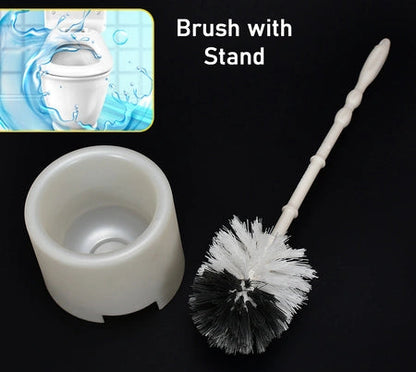 Toilet Brush with Potted Holder
