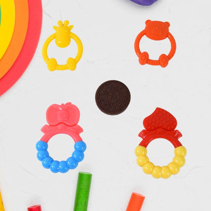 Textured Bear Teething Ring