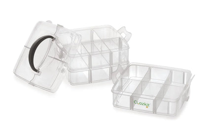 18 Grid Transparent Jewelry Organizer