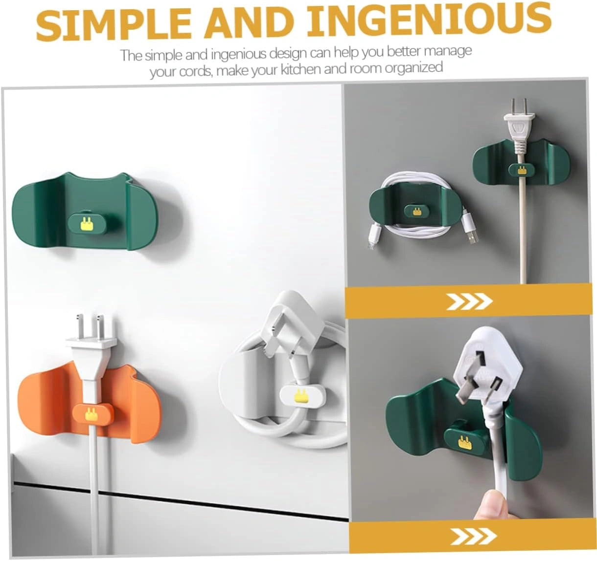 Wall Plug Holder Hook – 1 Pc