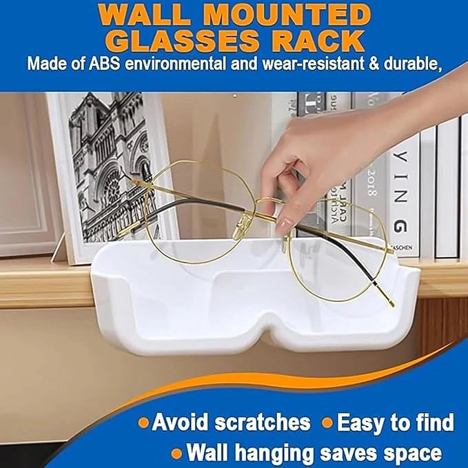 Wall Mount Glasses Holder