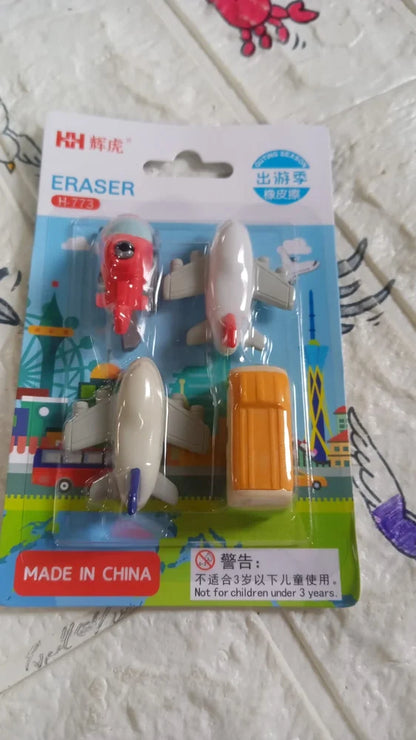 Vehicle Pattern Eraser Set