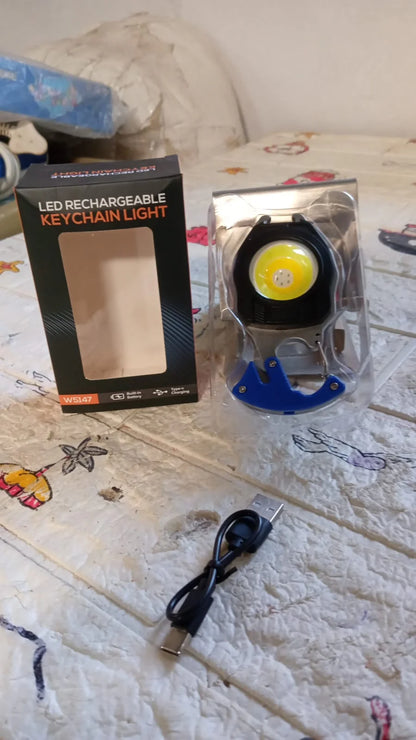Rechargeable Keychain Flashlight