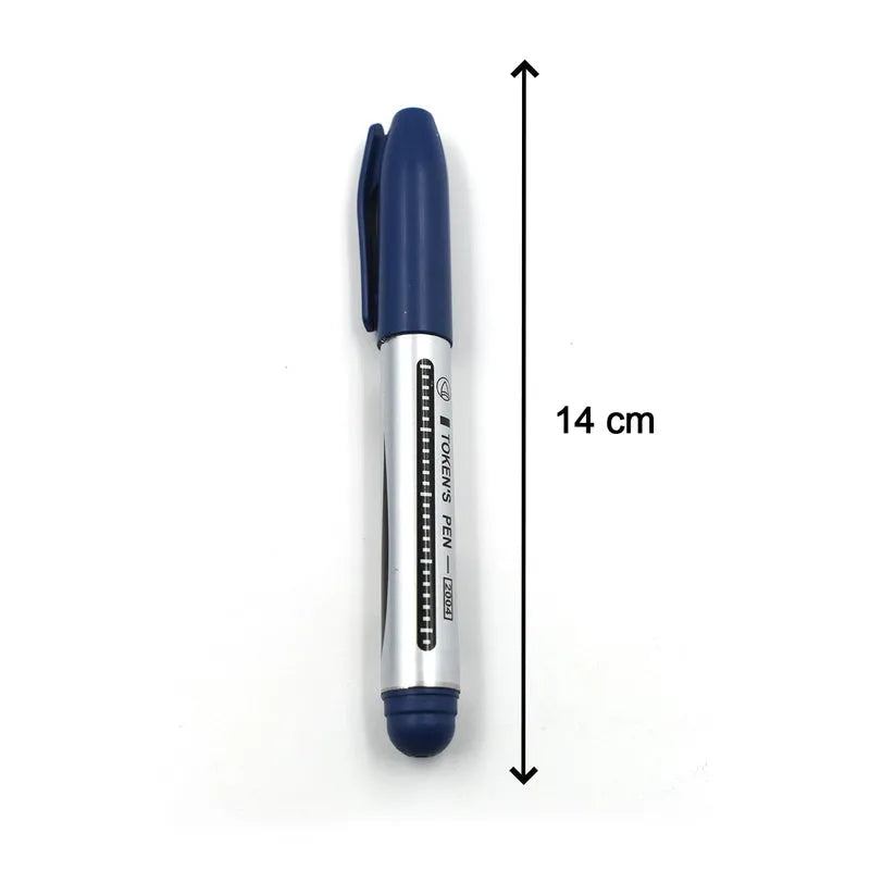 10pc Blue Marker Pen