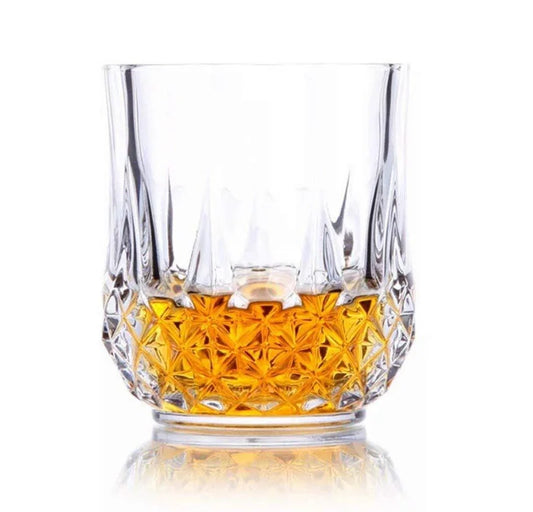 Unbreakable Transparent Glasses Set