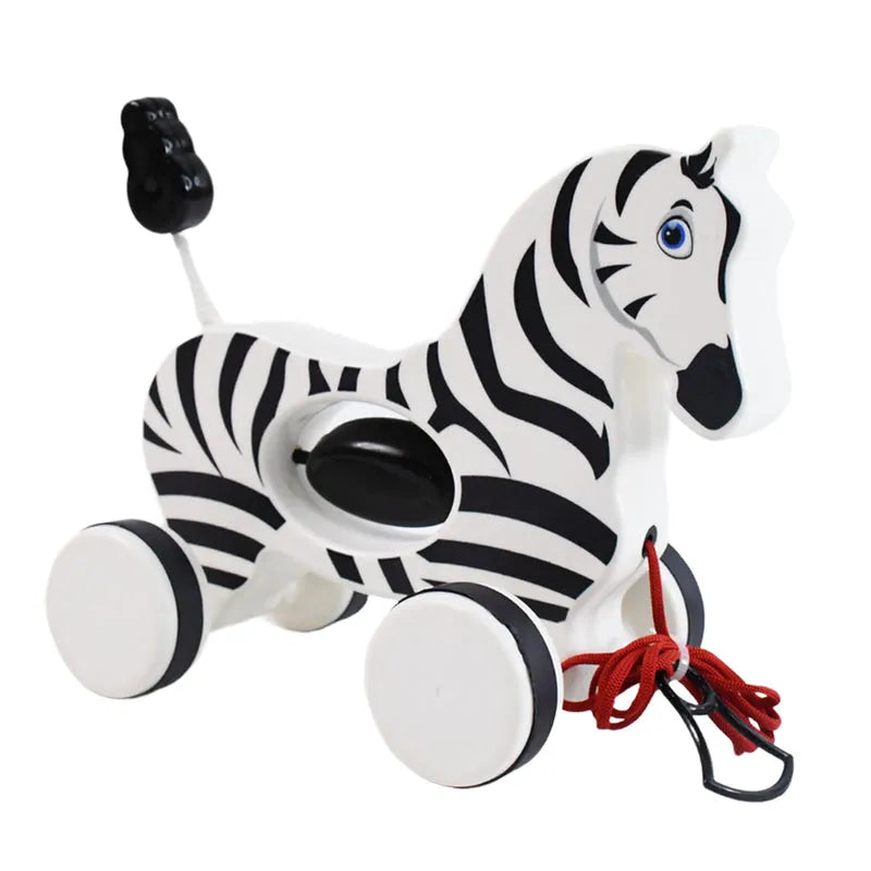 Zebra Pull Along Toy