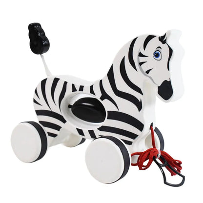 Zebra Pull Along Toy