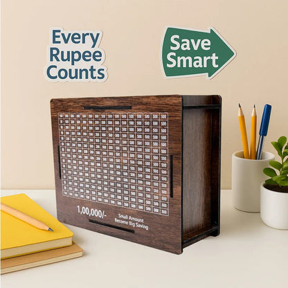 Wooden Money Box