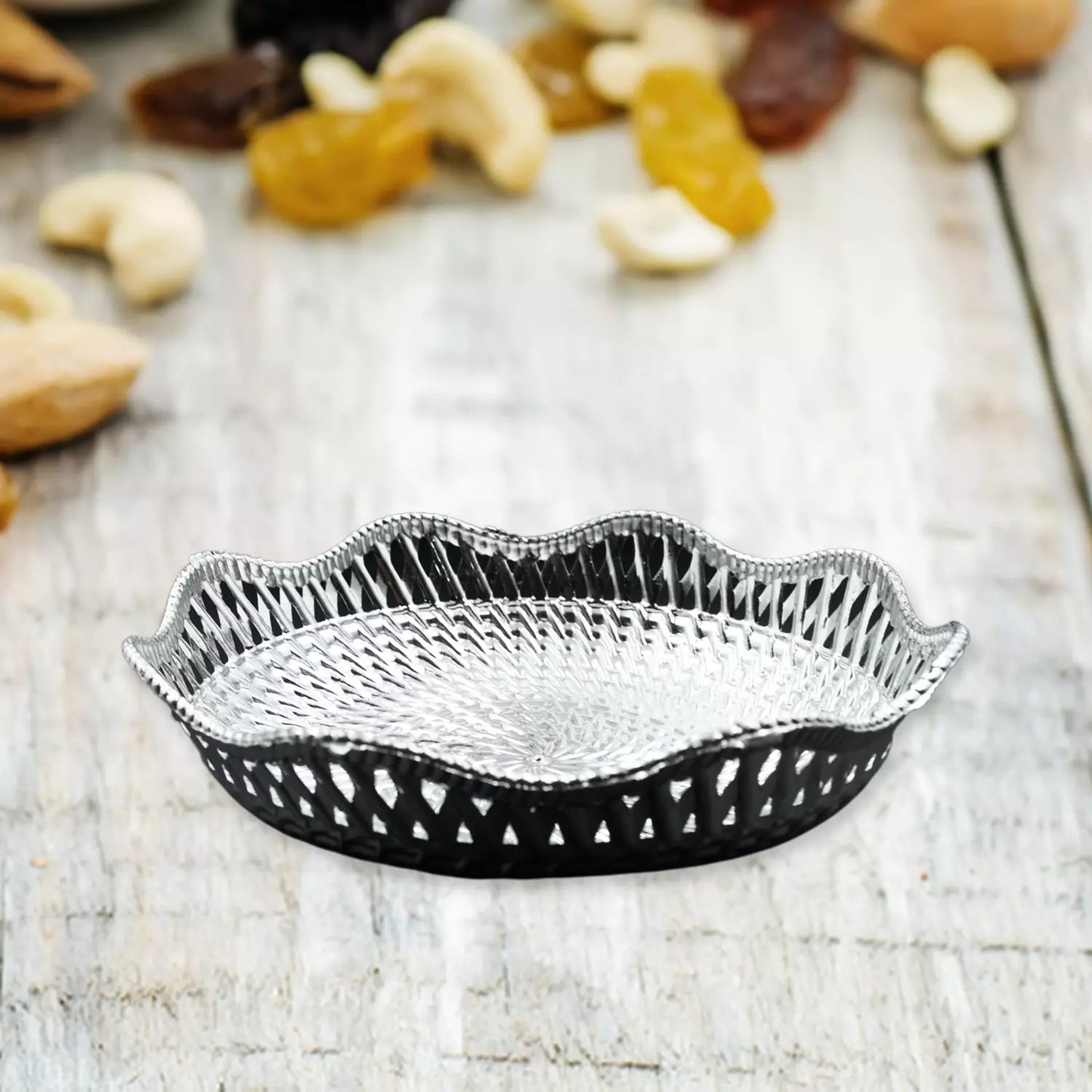 Traditional Round Serving Tray