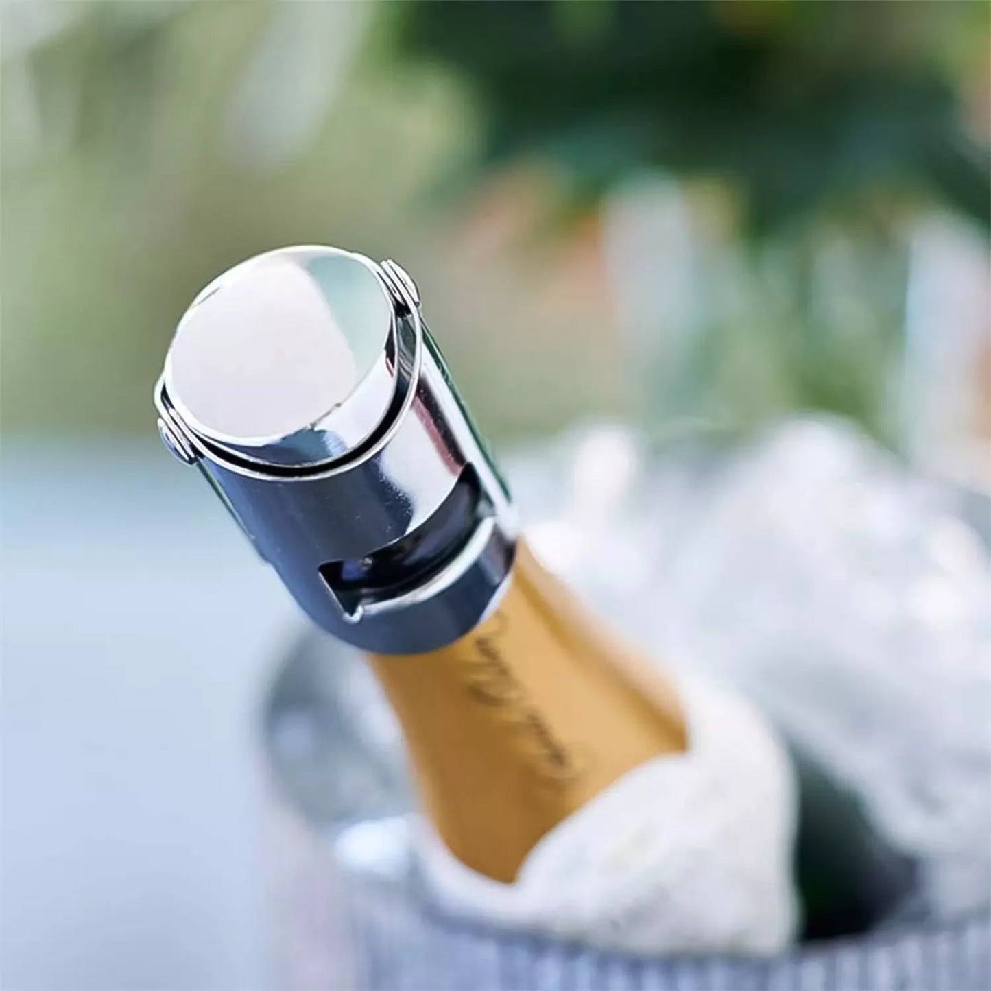 Stainless Steel Champagne Bottle Stopper