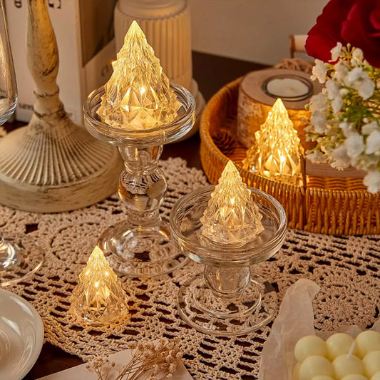 Iceberg Pyramid Candlelight Tea Light
