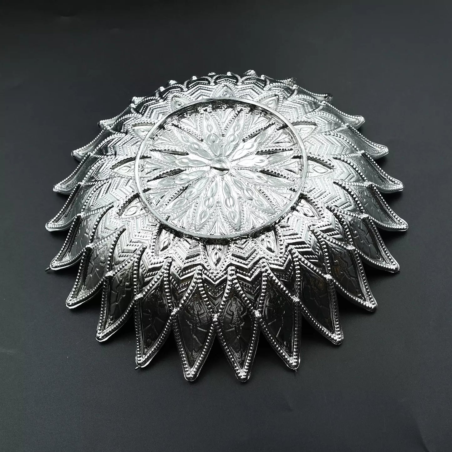 Traditional Silver Serving Tray