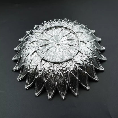 Traditional Silver Serving Tray