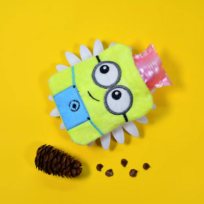 .Official 2-Eye Minions Hot Water Bottle with Cover