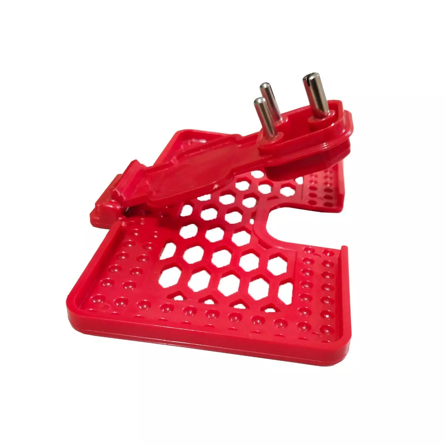 Wall Holder Stand for Mobile Charging – Red