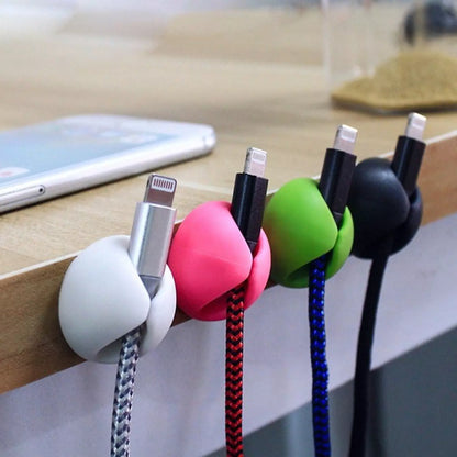 10-Pack Self-Adhesive Cable Clips
