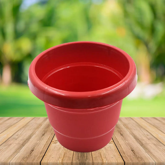 13cm Heavy-Duty Plastic Plant Pot