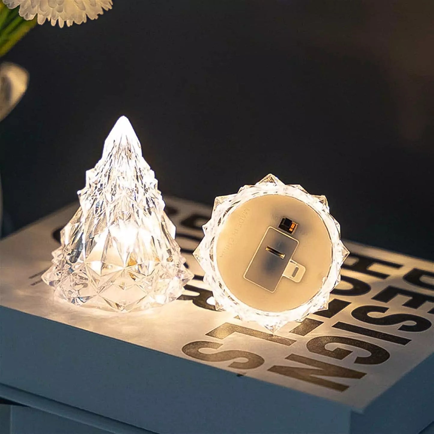 Iceberg Pyramid Candlelight Tea Light