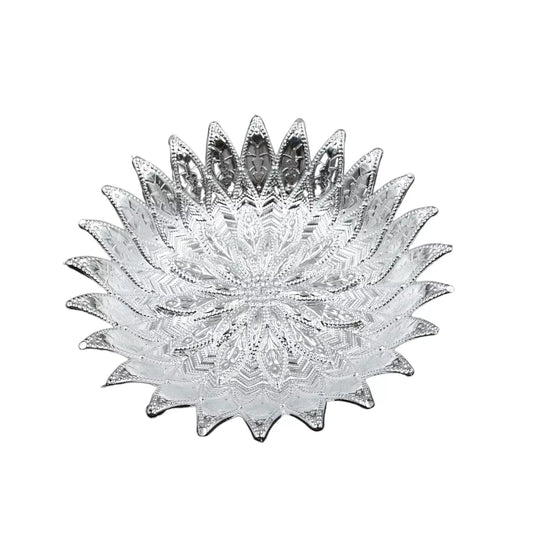 Traditional Silver Serving Tray