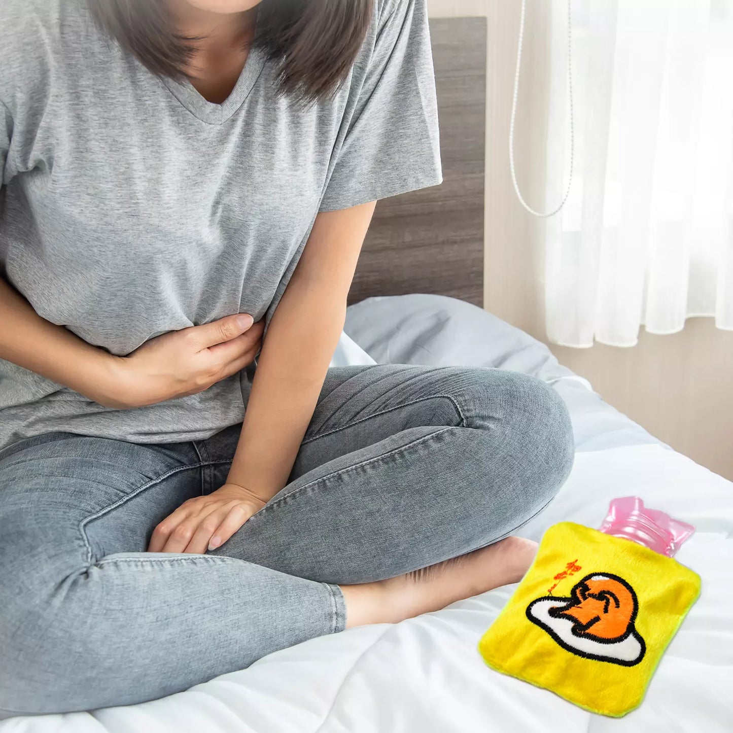 Yellow Duck Hot Water Bottle with Cover