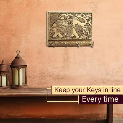 Wooden Key Holder for Home Decor