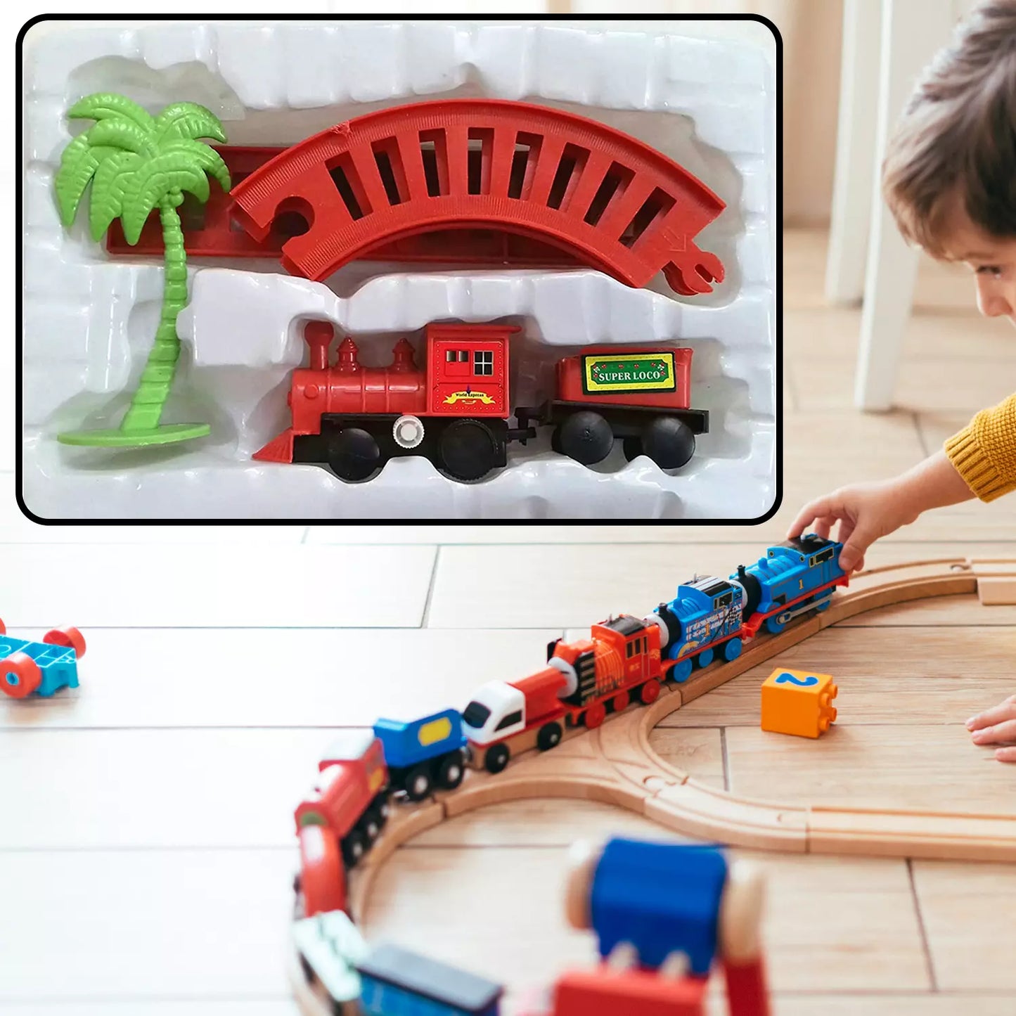 Train Play Set for Kids