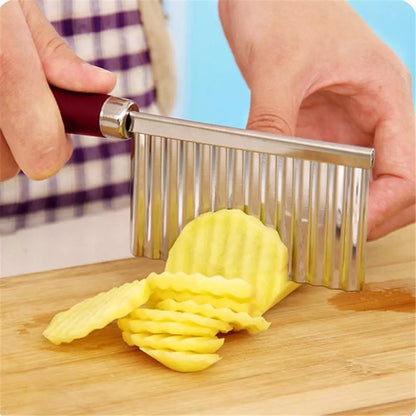 Stainless Steel Crinkle Cutter