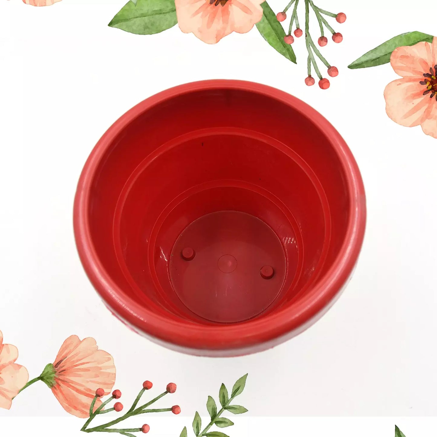 13cm Heavy-Duty Plastic Plant Pot