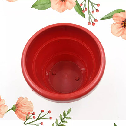 13cm Heavy-Duty Plastic Plant Pot
