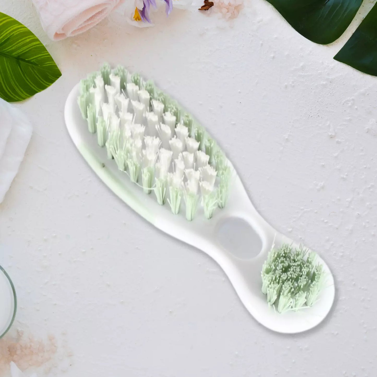 2-in-1 Hard Bristle Brush